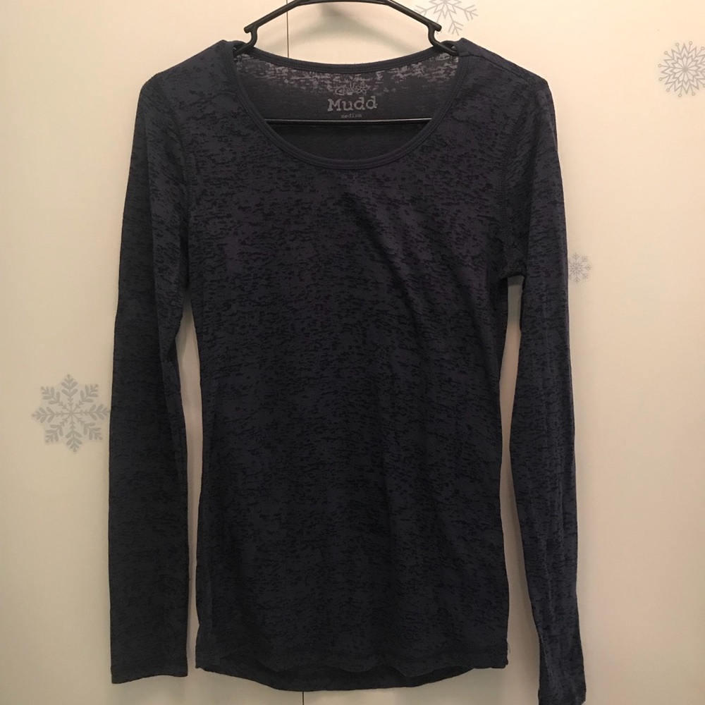 Sheer Long Sleeve Top